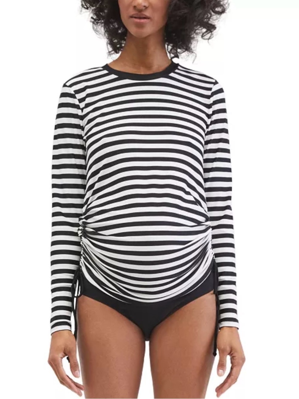 Motherhood Maternity Beach Bump swim top